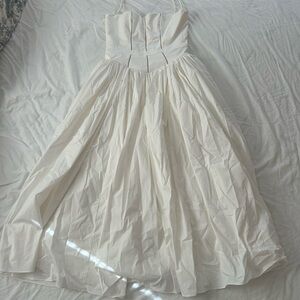 House of CB Ysabella Midi Dress - White